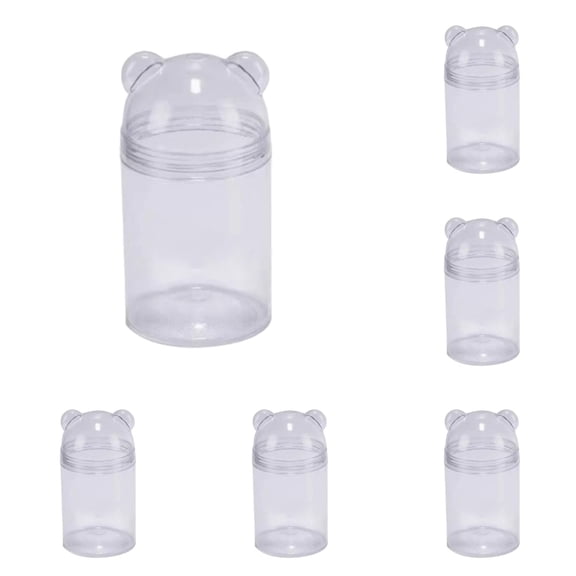 Creative Pet Candy Storage Bottles, Cartoon Style Chocolate Packing Boxes with Lids, Food-grade Candy Packing for Wedding Party Favor Snacks Sugar Candy