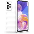 thumbnail image 1 of Creative Phantom Shield Shape Heavy Duty Protective Phone case with Plush Lining, Soft TPU Shockproof Back Cover for Samsung Galaxy Note 20 Ultra A14 A54 A34 A04E A03S(White,Samsung A14 5G), 1 of 8