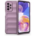 thumbnail image 1 of Creative Phantom Shield Shape Heavy Duty Protective Phone case with Plush Lining, Soft TPU Shockproof Back Cover for Samsung Galaxy S23 Ultra S22 Plus S21 FE A52S F14(Purple,Samsung S23 Ultra), 1 of 7
