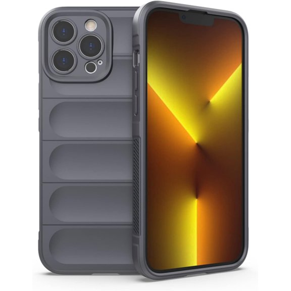 Creative Phantom Shield Shape Heavy Duty Protective Phone case with Plush Lining, Soft TPU Shockproof Back Cover for iPhone 14 11 Pro Max 12 13 Mini 6s 7 8 Plus SE XS XR(Dark Grey,iPhone 7)