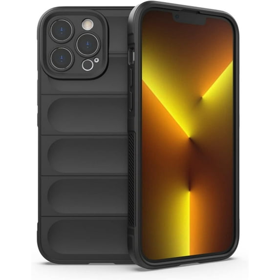 Creative Phantom Shield Shape Heavy Duty Protective Phone case with Plush Lining, Soft TPU Shockproof Back Cover for iPhone 14 11 Pro Max 12 13 Mini 6s 7 8 Plus SE XS XR(Black,iPhone SE 2022)