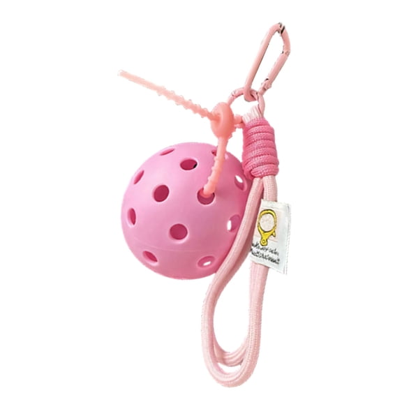 Creative Pickleballs Themed Keyrings Novelty Ornament For Gifts And Personals Pickleballs Shaped Design Keychain Pendant
