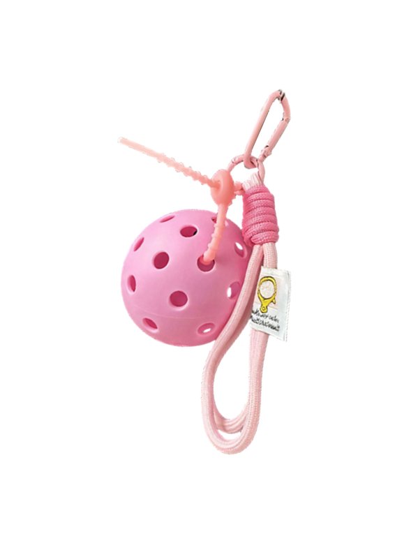 Creative Pickleballs Themed Keyrings Novelty Ornament For Gifts And Personals Pickleballs Shaped Design Keychain Pendant