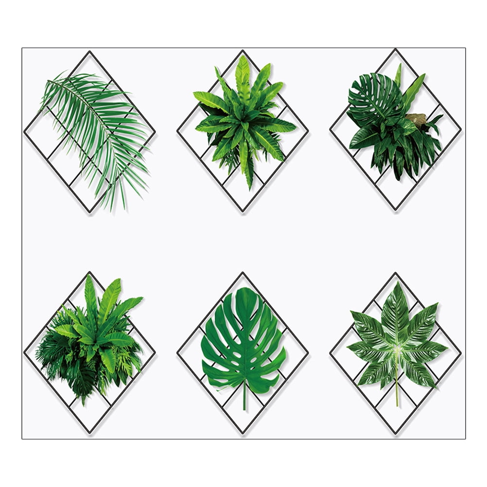 Creative Plants Photo Frame Wall Decal Decor Green Plant Picture Frame