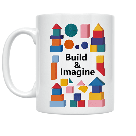 Creative Play Design - Imaginative Thinker - 11 oz Ceramic Coffee Mug