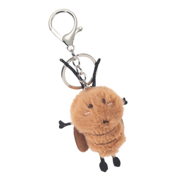 Creative Playful Plush Cockroach Ornament for Attachment to Keys Bags or Phones Adds Fun to Daily Routine Perfect Gift