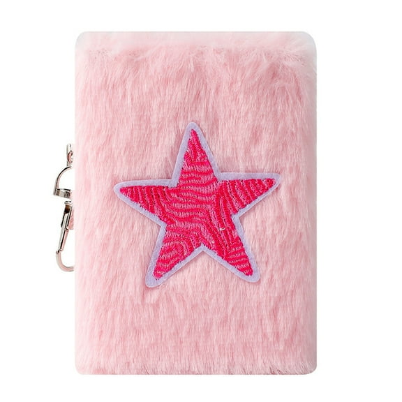 Creative Plushie Diary Pocket-Sized Notebook Smooth Pages Travel Journal Present For Writers Work Study