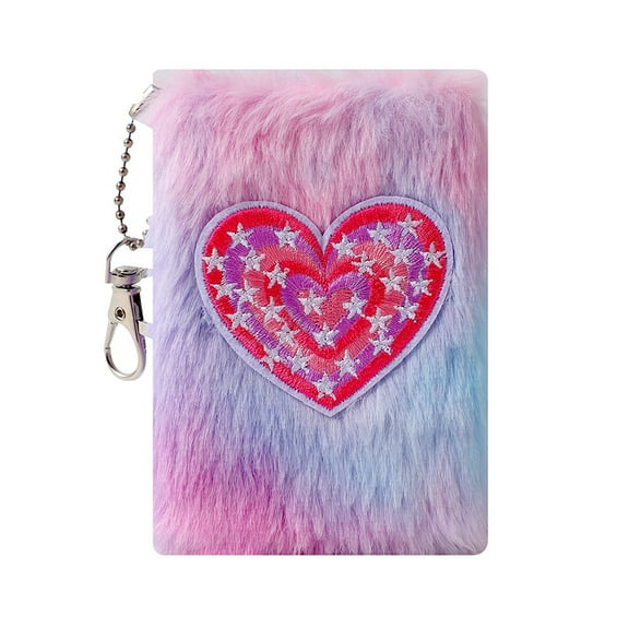 Creative Plushie Diary Pocket-Sized Notebook Smooth Pages Travel Journal Present For Writers Work Study