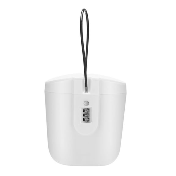 Creative Portable Color Safe Box 3-digit Combination Lock with Steel Wire Outdoor Camp Sports Beach Bucket Security Storage Box ,Upgraded Security Combination Lock