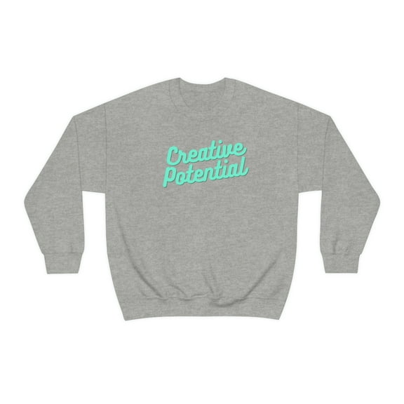 Creative Potential (Unisex Heavy Blend™ Crewneck Sweatshirt)