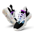 thumbnail image 1 of Creative Printing Love Foot Walking Shoes for Men Woman Lightweight Tennis Fashion Elastic Sports Shoes Cushion Basketball Shoes, 1 of 7
