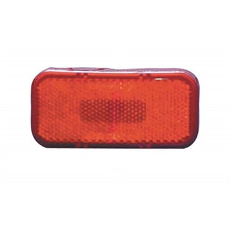Creative Products 003-59L Red LED Clearance Light - White Base