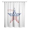 thumbnail image 1 of Creative Products 1776 Star 71x74 Shower Curtain, 1 of 2