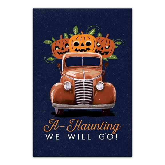Creative Products A-Haunting We Will Go! 20 x 30 Canvas Wall Art