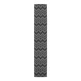 thumbnail image 1 of Creative Products Abstract Chevron Black 16x90 Poly Twill Table Runner, 1 of 3