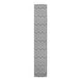 thumbnail image 1 of Creative Products Abstract Chevron Gray 16x72 Poly Twill Table Runner, 1 of 3