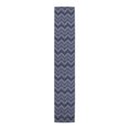 thumbnail image 1 of Creative Products Abstract Chevron Navy Blue 16x72 Poly Twill Table Runner, 1 of 2