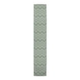 thumbnail image 1 of Creative Products Abstract Chevron Sage Green 16x72 Poly Twill Table Runner, 1 of 3