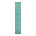 thumbnail image 1 of Creative Products Abstract Chevron Teal 16x72 Poly Twill Table Runner, 1 of 2