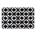 thumbnail image 1 of Creative Products Abstract Diamonds Black 27x18 Floor Mat, 1 of 1