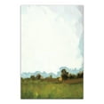 thumbnail image 1 of Creative Products Abstract Green Field Landscape 12x18 Canvas Wall Art, 1 of 5