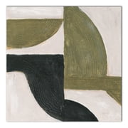 Creative Products Abstract Moody Shapes 30 x 30 Canvas Wall Art