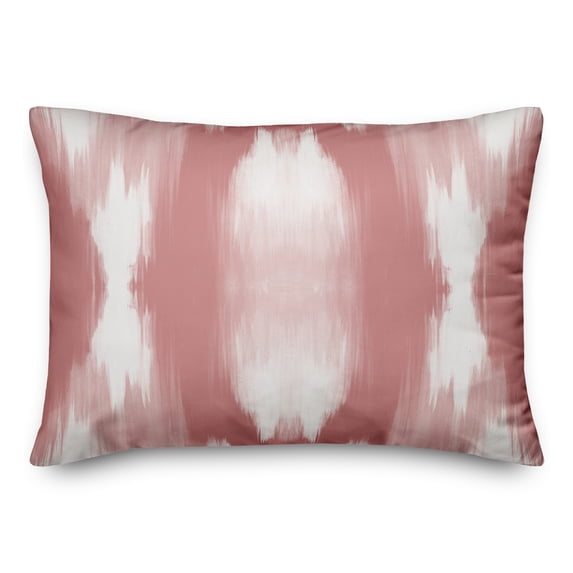 Creative Products Abstract Paint Pink 14 x 20 Indoor / Outdoor Pillow