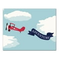 thumbnail image 1 of Creative Products Adventure Plane Banner 14x11 Canvas Wall Art, 1 of 5