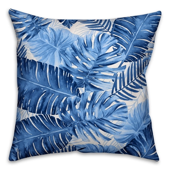 Creative Products All Are Welcome White and Black 20x20 Indoor / Outdoor Pillow