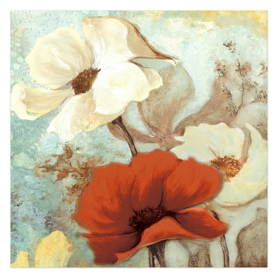 Creative Products Alluring Flowers 36x36 Canvas Wall Art