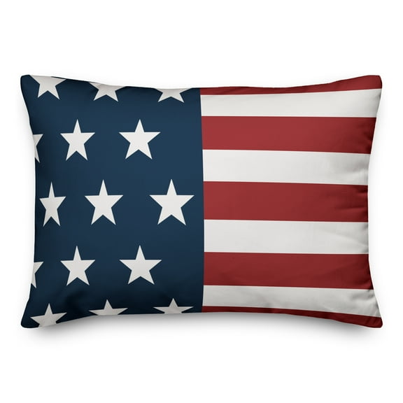Creative Products American Flag 14x20 Indoor / Outdoor Pillow
