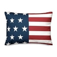 thumbnail image 1 of Creative Products American Flag 14x20 Spun Poly Pillow, 1 of 1