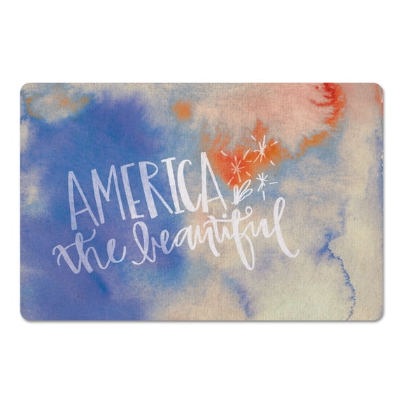 Creative Products American The Beautiful 18 x 27 Floor Mat