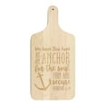 thumbnail image 1 of Creative Products Anchor For The Soul 8 x 17 Maple Paddle Cutting Board, 1 of 1
