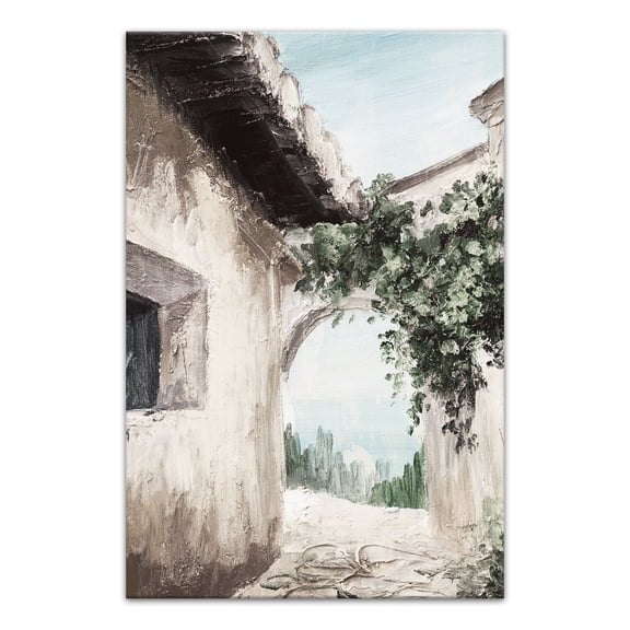 Creative Products Arched Walkway 20x30 Canvas Wall Art