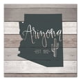 thumbnail image 1 of Creative Products Arizona Established 16x16 Canvas Wall Art, 1 of 5