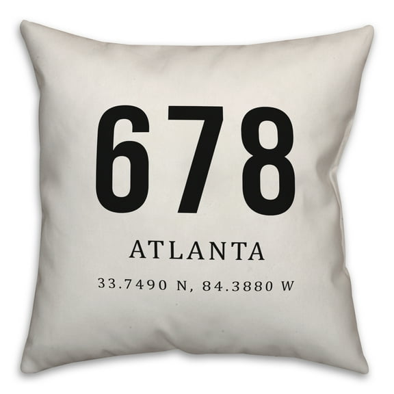 Creative Products Atlanta Coordinates 18x18 Indoor / Outdoor Pillow