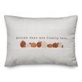 thumbnail image 1 of Creative Products Autumn Days Are Finally Here 2 20 x 14 Spun Poly Pillow, 1 of 3
