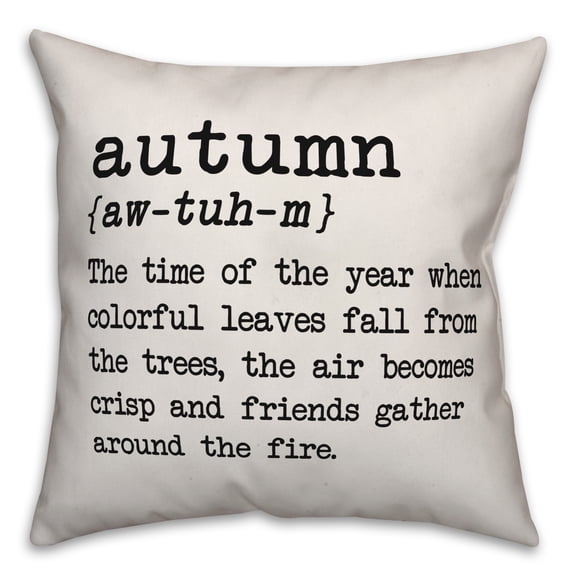 Creative Products Autumn Definition 16x16 Spun Poly Pillow