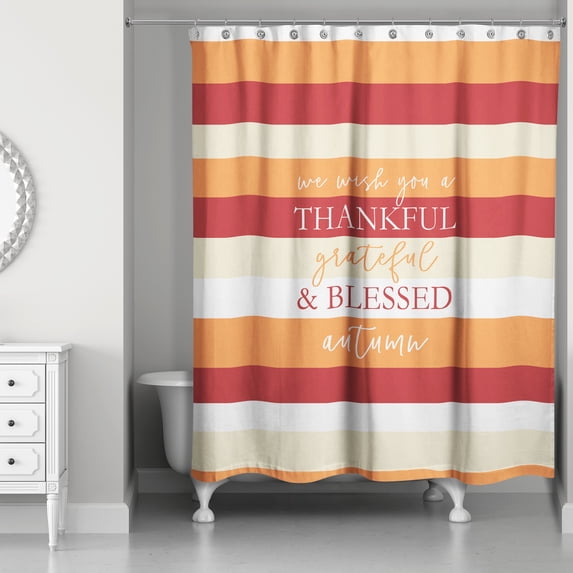 Creative Products Autumn Wishes 71x74 Shower Curtain