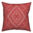 thumbnail image 1 of Creative Products Aztec Diamond in Red 16x16 Spun Poly Pillow, 1 of 2