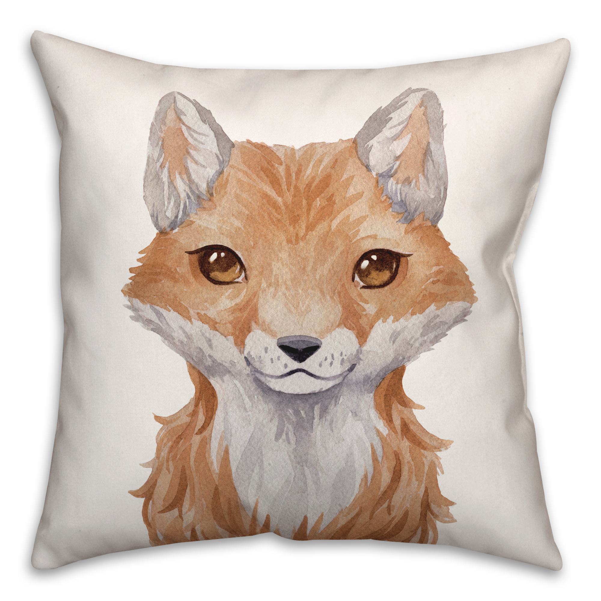 Creative Products Baby Fox 18 x 18 Spun Poly Pillow