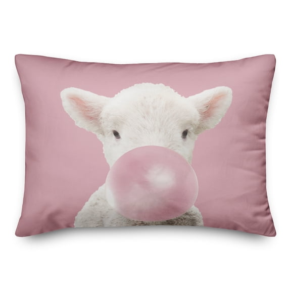 Creative Products Baby Lamb 20 x 14 Spun Poly Pillow