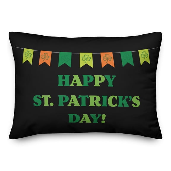 Creative Products Banner Patricks Day 20 x 14 Spun Poly Pillow