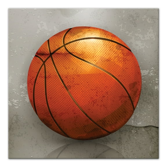 Creative Products Basketball 12x12 Canvas Wall Art
