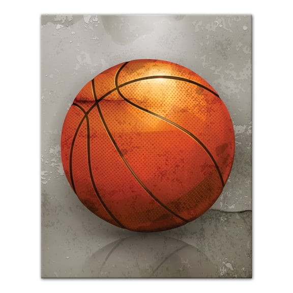 Creative Products Basketball 16x20 Canvas Wall Art