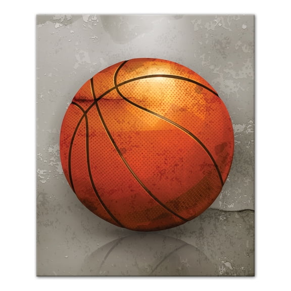 Creative Products Basketball 20x24 Canvas Wall Art
