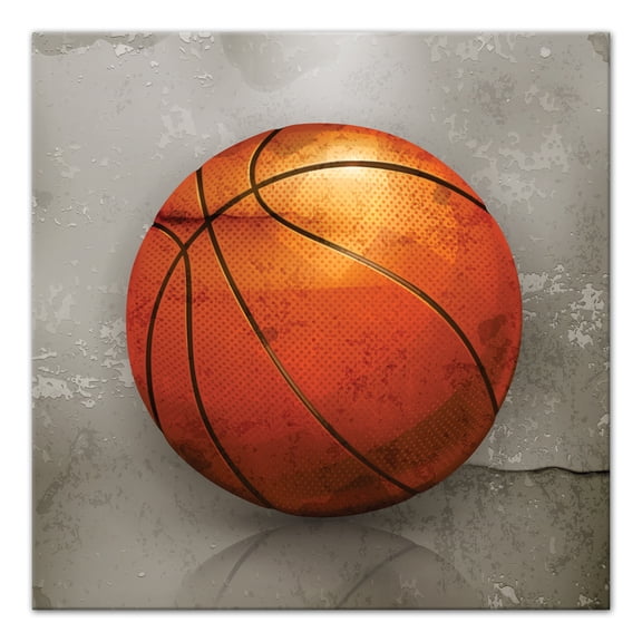Creative Products Basketball 24x24 Canvas Wall Art