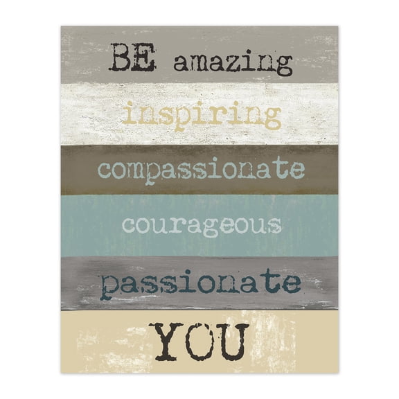 Creative Products Be Amazing You 16x20 Canvas Wall Art