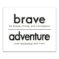 thumbnail image 1 of Creative Products Be Brave Seek Adventure 20x24 Canvas Wall Art, 1 of 5